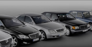 Evolution of Mercedes-Benz S-Class (from 1951 to 2013)