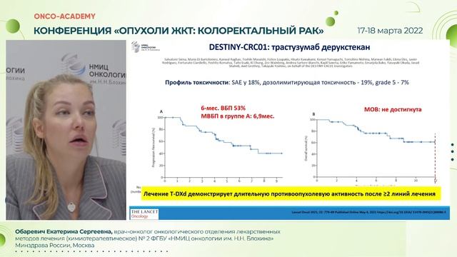 Варианты терапии отдельных подтипов опухолей. Обаревич Е.С.