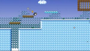 SuperTux 0.1.3 WorldMap with SuperTux 0.7.0 Sprites