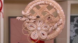 "Игры узоров" - создаём панно из джута (Бийское телевидение)