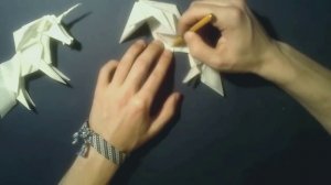 #16  Origami Unicorn by Roman Diaz (part 3 of 3) - Yakomoga Origami tutorial