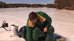 Ice Fishing: Advanced Techniques : Catching Trout on an Ice Fishing "Tip Up"