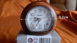 SEIKO QHE154Z Manual table quartz clock. Сейко. Настольные кварцевые часы. ИНСТРУКЦИЯ.