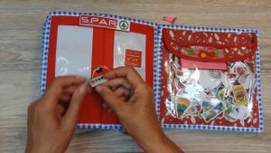 Книжка-развивашка для девочки 5-и лет.  Книжка из ткани и фетра