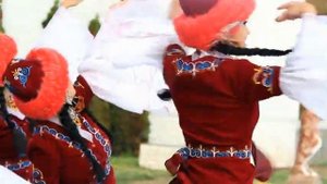Киргизский национальный танец! Kırgızistan dans