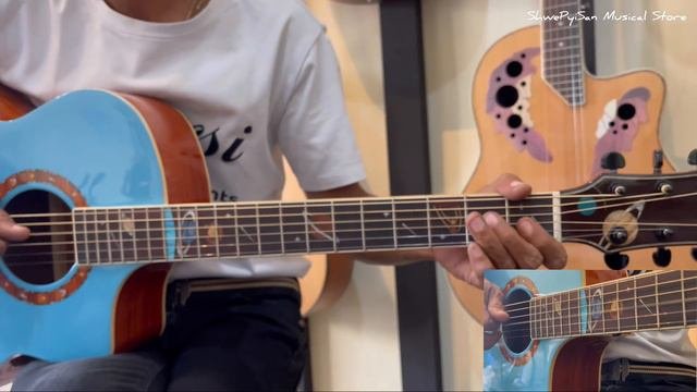 မခ်စ္ရဘူးတဲ့လား - ေဝလ Instrumental Music , Melody Cover By Guitarist HtunHtun