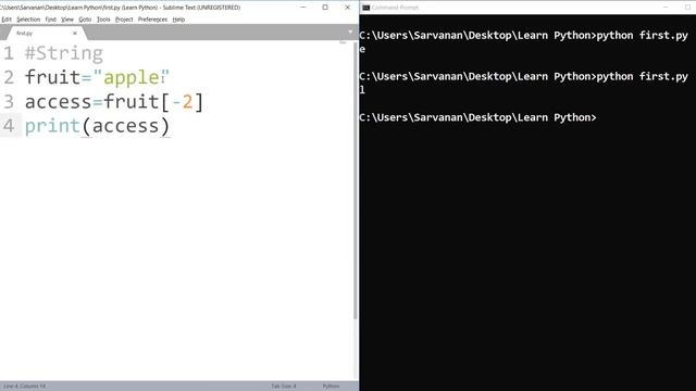 #1.1 Learn Python: Installation Details, Comments, Data Types-String, Number,Take Input and Print.