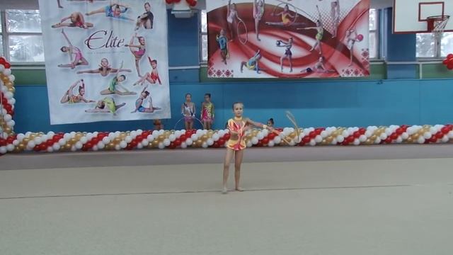 Выступление. Художественная гимнастика. Дети. 15.08.2009 смотреть онлайн