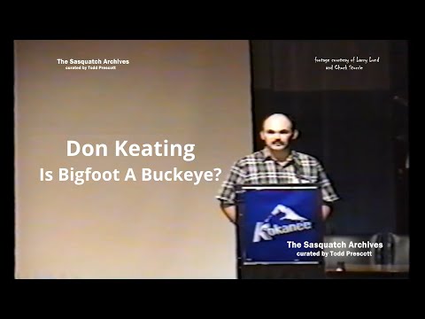 Don Keating At The Sasquatch Symposium (1997)