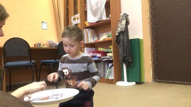 Моторная алалия. Упражнение на баланс. смотреть онлайн