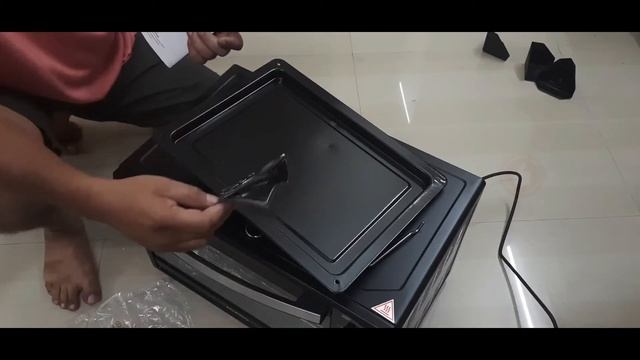 AGARO Marvel 38-Liter Oven Toaster Grill with Motorized Rotisserie, 3 Heating Modes (Black) смотреть онлайн