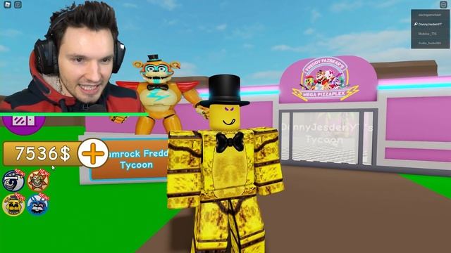 ROBLOX FNAF: SECURITY BREACH TYCOON! смотреть онлайн