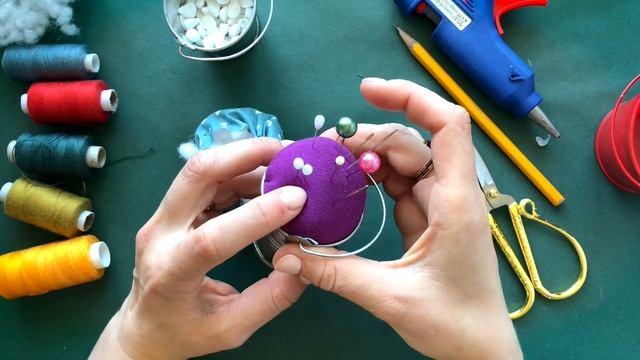 Игольница - мастер класс для детей. Как создать игольницу самому. смотреть онлайн