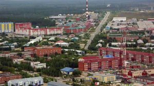 Лянтор с высоты птичьего полёта 2007, 2010г. © Ассеев Б.Н.