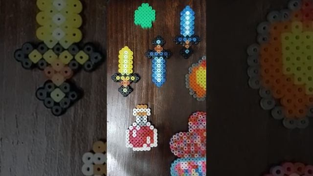 #майнкрафт и не только. поделки из #термомозайки смотреть онлайн