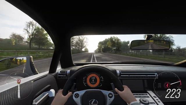 Forza Horizon 4 - Lexus LFA  Realistic Gameplay