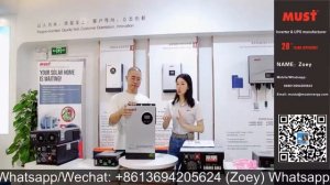 #MUST PV18/PH18/PV30/PV35 series Solar Inverter explainer video(by: Kenny & Zoey)