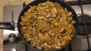 Булгур с грибами