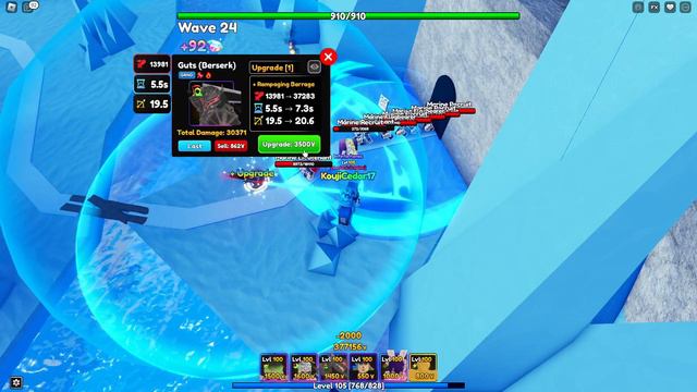 GUTS (BERSERK) IS WAY TOO GOOD!! (Anime Adventure) смотреть онлайн