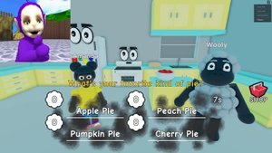 ESCAPE FROM LUNCH LADY! | Tinky Winky Plays: Roblox ESCAPE EVIL LUNCH LADY