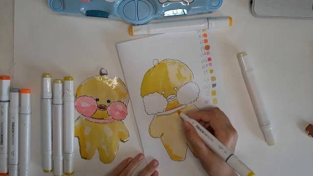 Рисуем уточку ЛАЛА ФАНФАН. смотреть онлайн