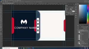 Business card design in photoshop  । The graphic 2.0