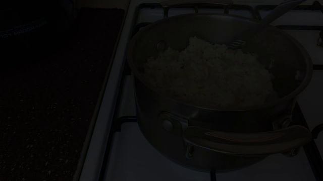 Ароматный рис, бюджетно, но вкусно.