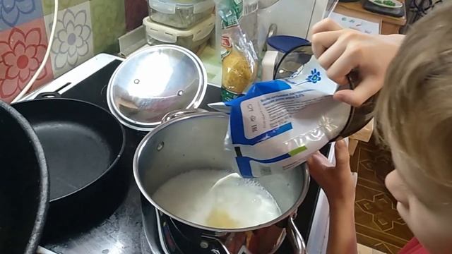 Молочная Лапша 5-минутка! (как в садике) 0+