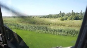 Видео из кабины самолета АН-2
