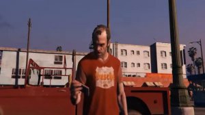 Тревор сломал телефон!!!