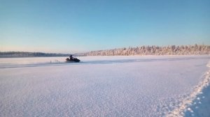 ЯМАХА Викинг 3! Наледь!Жопа