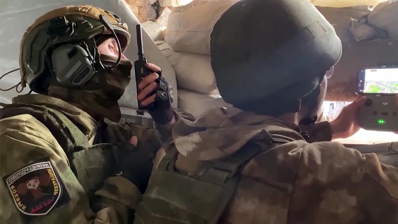 Репортаж Первого канала из Марьинки, где продолжаются тяжелые позиционные бои