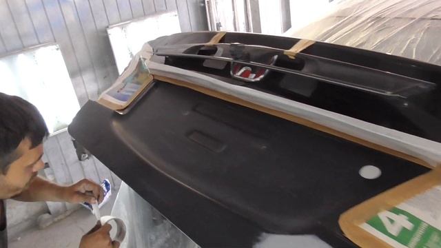 ☝ Хонда Цивик легкий кузовной ремонт, ФАРЫ ПОД ЛАК! смотреть онлайн