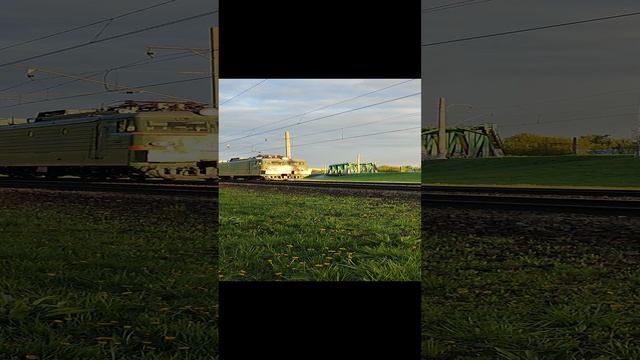 ЭЛЕКТРОВОЗ ВЛ11м -225 СЛЕДУЕТ РЕЗЕРВОМ ПО СТ ЛЮБЕРЦЫshorts ржд поезд транспорт железнаядорога