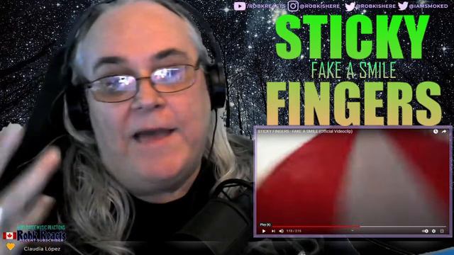 STICKY FINGERS Reaction - FAKE A SMILE - First Time Hearing - Requested смотреть онлайн