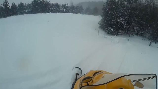 Cкорость снегохода TAYGA 550 SE смотреть онлайн