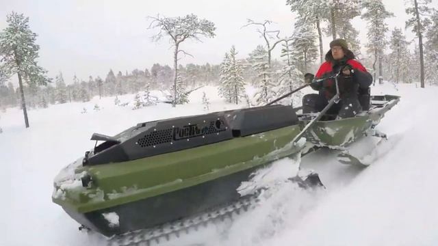 Всесезонный плавающий мотобуксировщик РОСТИН / ГИМН