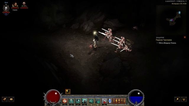 #DiabloIII  "режим приключения, подземные лабиринты тристрама, уровням нет конца! "