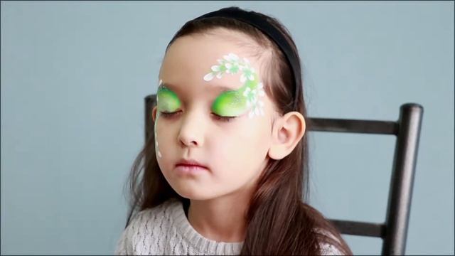 Аквагрим "Весенние цветы"