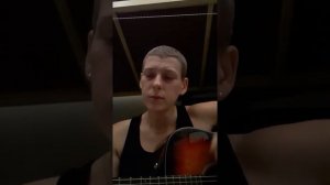 Песня В. Петлюры "Пьяная" под гитару