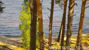 Чудское озеро, пляж, майское воскресное утро