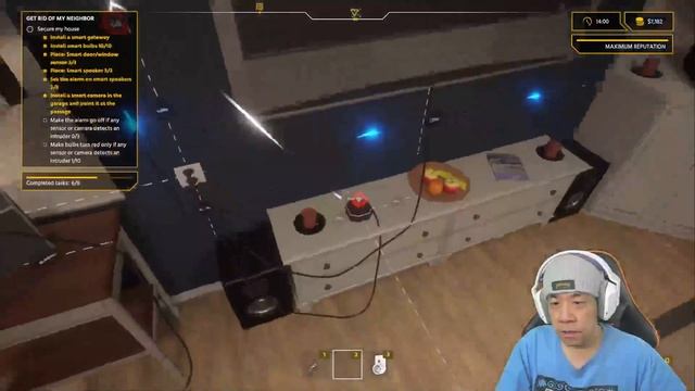 Pasang Alarm Maling Pakai Sensor Pintu Dan CCTV - Electrician Simulator DLC Smart Devices - Part 27 смотреть онлайн