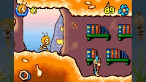 Maya the Bee: The Great Adventure - Game Over (GBA)