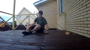 ТЕРРАСА К ДОМУ НА МЕТАЛЛОКАРКАСЕ ЗА 300 000 РУБЛЕЙ