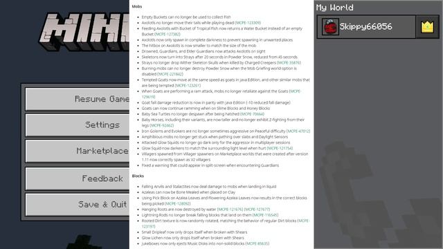 Minecraft Bedrock Update ✅ 1.17.10 ✅ Candles & Potted Azalea + BETA ⚒️ XBOX,MCPE,PS4,WINDOWS,SWITCH смотреть онлайн
