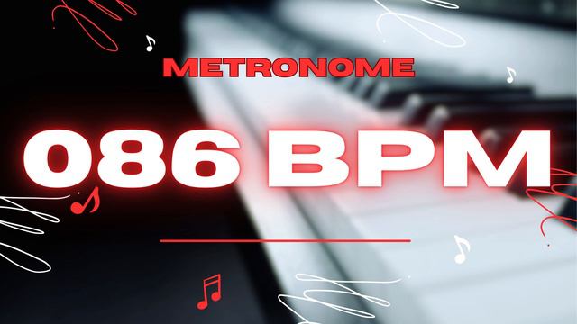 86 BPM - 1 Hour Metronome смотреть онлайн