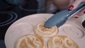 AGNESS. Сковороды «Смайл» и «FUNNY ZOO» для оладушек и омлетов