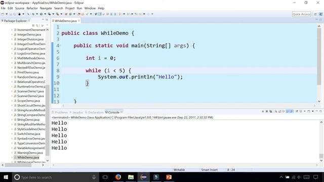 Java While Loop by Example - Java Programming Looping Structures Tutorial - Appficial