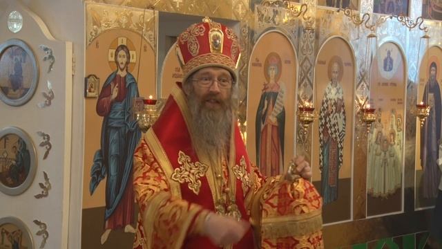 Предновогодняя проповедь Митрополита Томского и Асиновского Ростислава смотреть онлайн