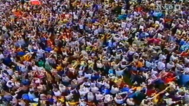 VII Pielgrzymka Papieża Jana Pawła II do Polski - Spotkanie z wiernymi w Częstochowie 1999 смотреть онлайн